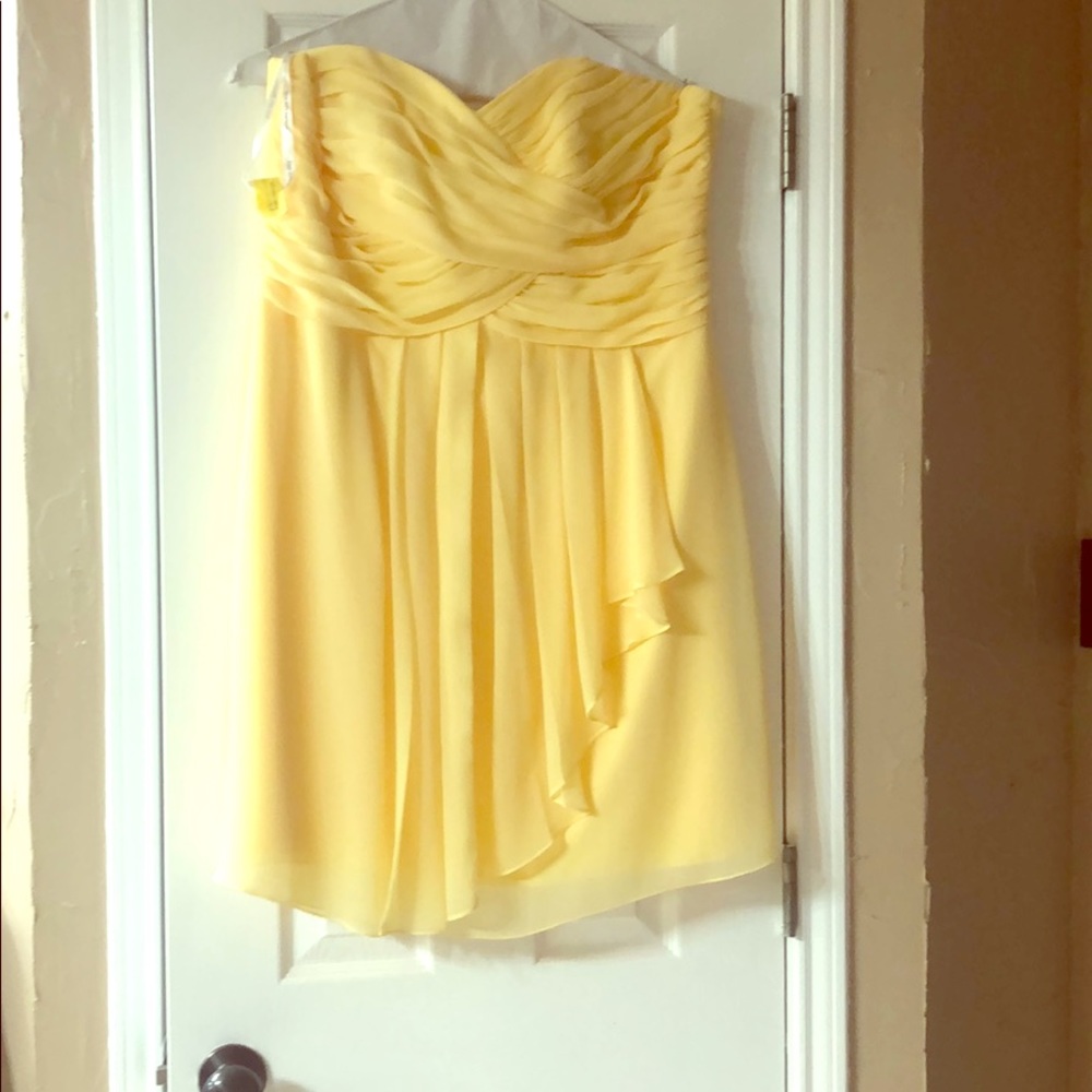 David’s Bridal Short Bridesmaid Dress